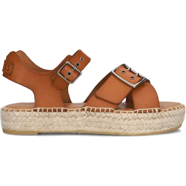 Shabbies Amsterdam Sandalen Kira June Camel