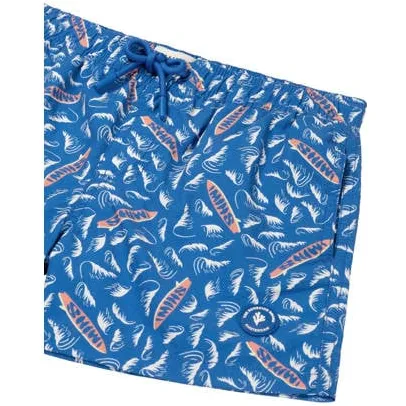 Shiwi The Sunshine Brand zwemshort Neil blauw Jongens Polyester Grafisch, foto 3