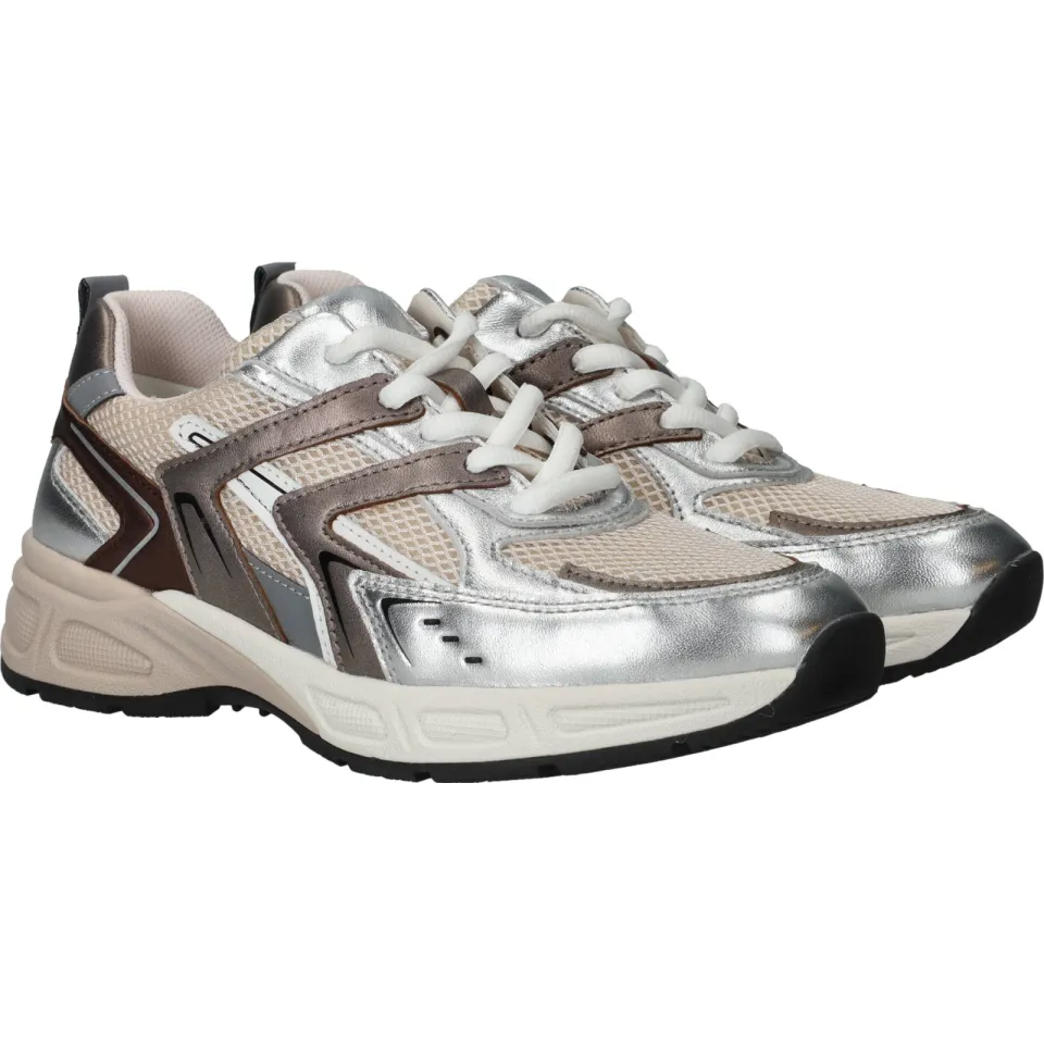 Gabor Sneakers Dames Zilver, foto 2