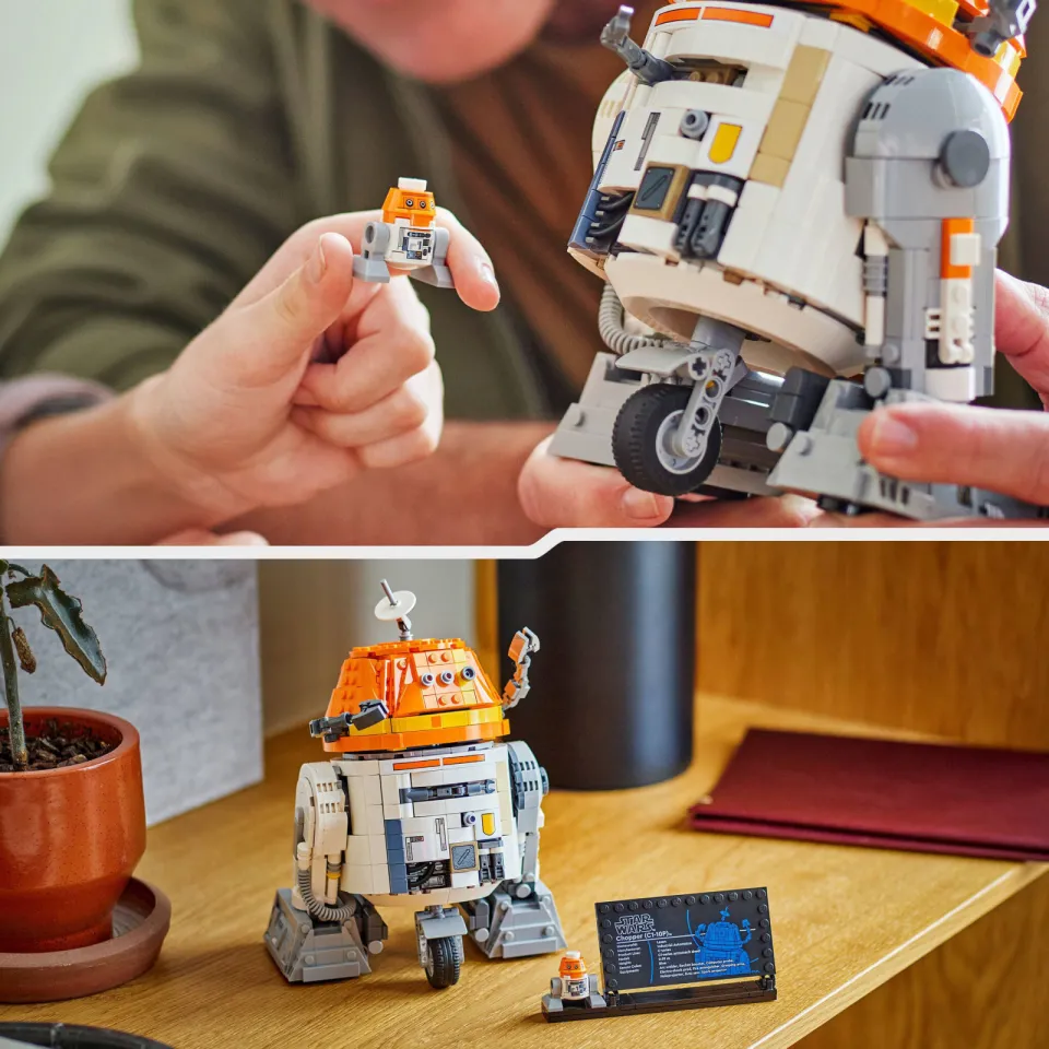 Lego Star Wars Ahsoka Chopper (C1-10P) Astromech Droid 75416, foto 6