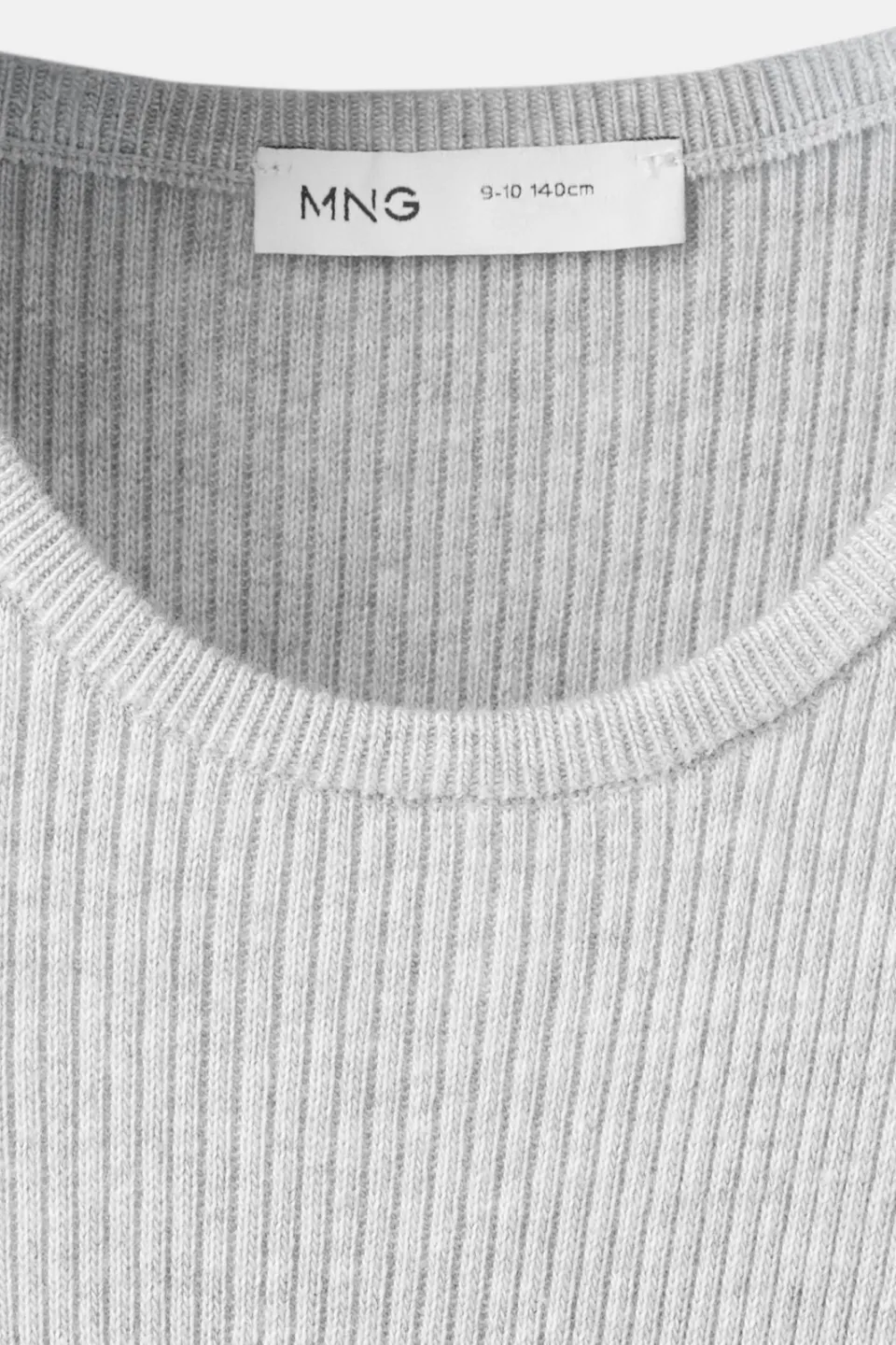 Mango tanktop lichtgrijs, foto 5