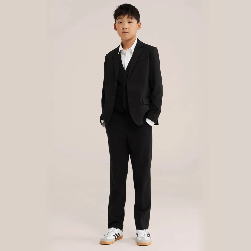 WE Fashion pantalon zwart, foto 3