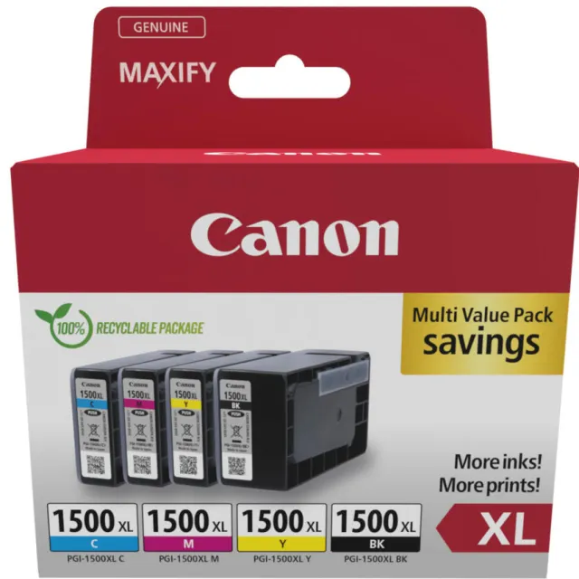 Canon PGI-1500XL inktcartridges multipack
