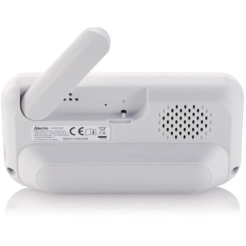 Alecto DVM2028 babyfoon met camera wit, foto 4