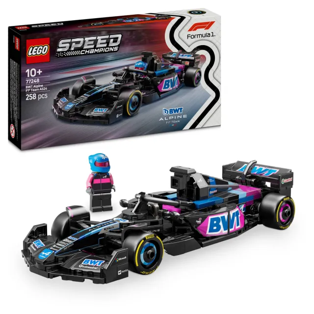 Lego Speed Champions BWT Alpine F1® Team A524 racewagen 77248, foto 2