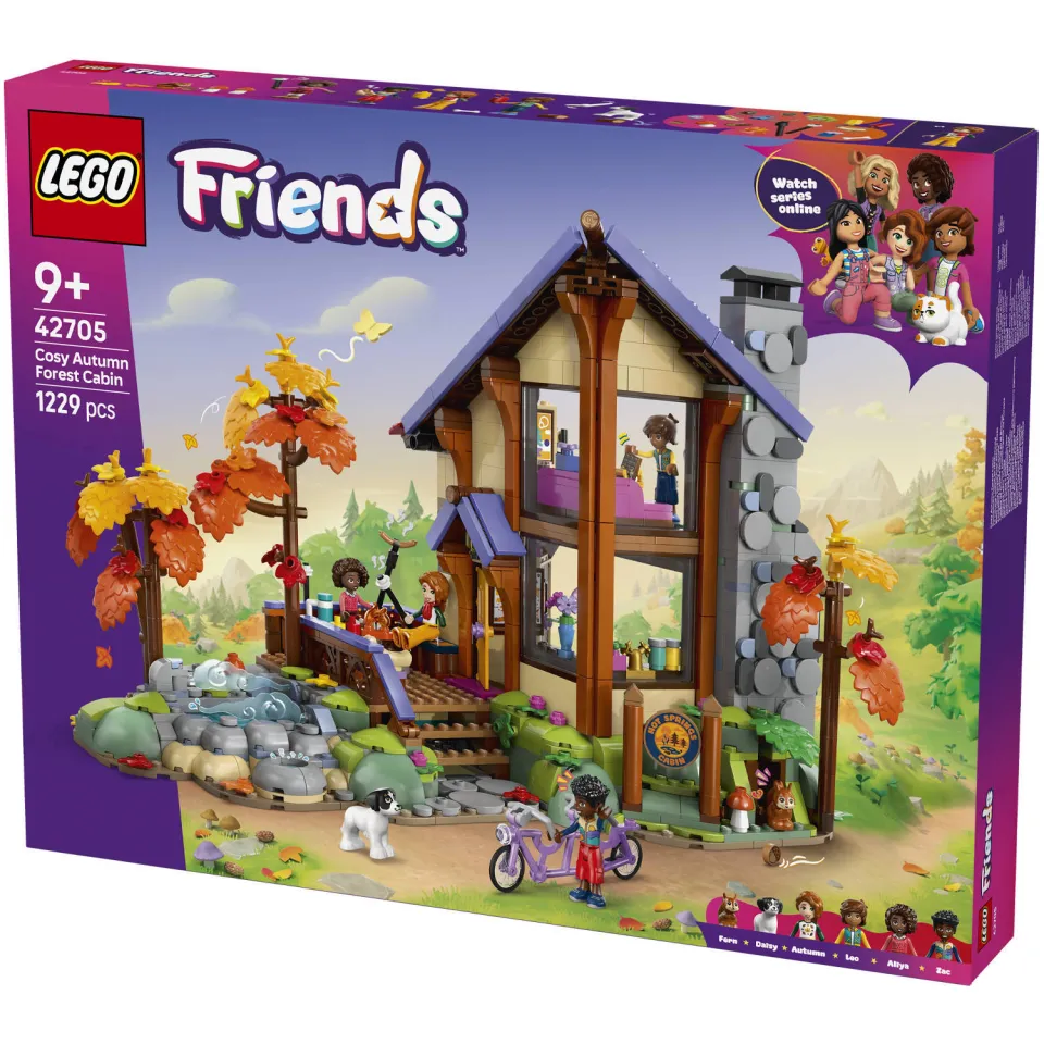 Lego Friends Gezellige boshut in de herfst 42705, foto 5