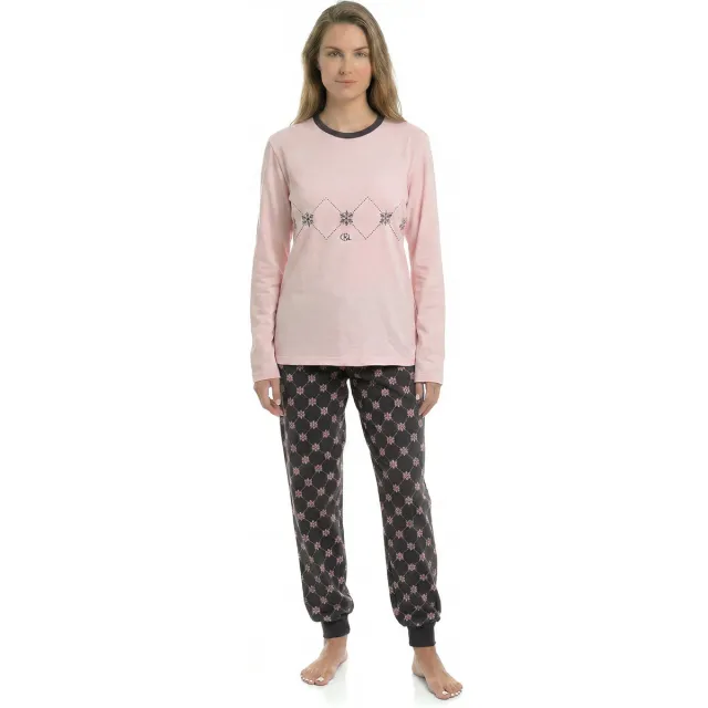 Kisses&Love Kisses And Love KLP2 pyjamaset roze