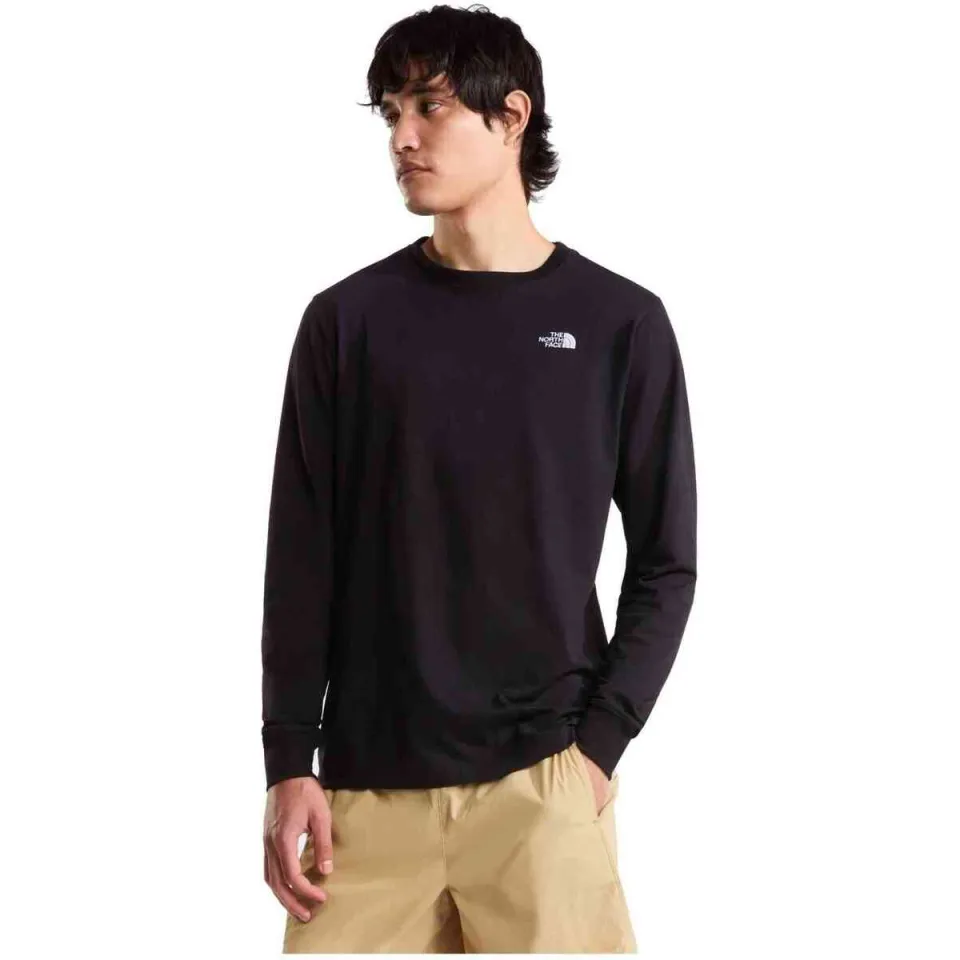 The North Face Evolution Simple Dome Regular Long Sleeve - Longsleeve, zwart