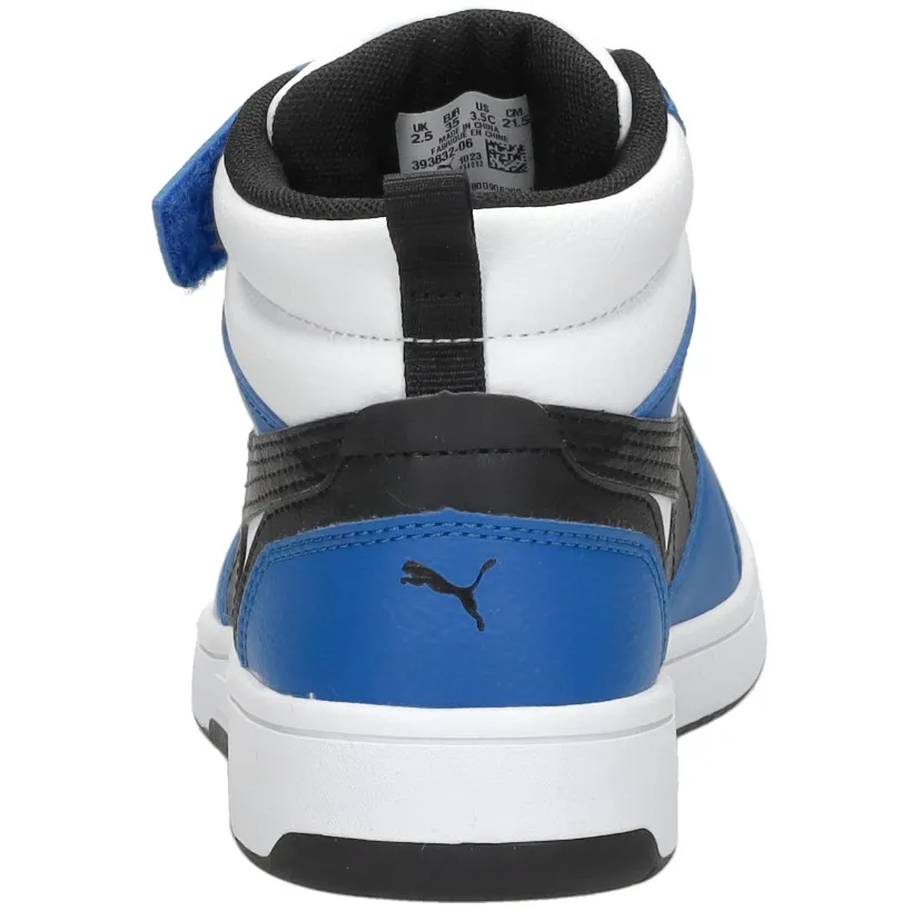 Puma Rebound V6 Mid hoge sneakers wit, foto 6