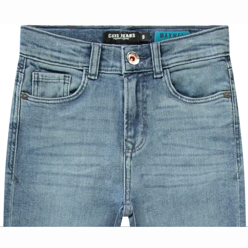 Cars straight fit jeans Maxwel denim stone used, foto 3