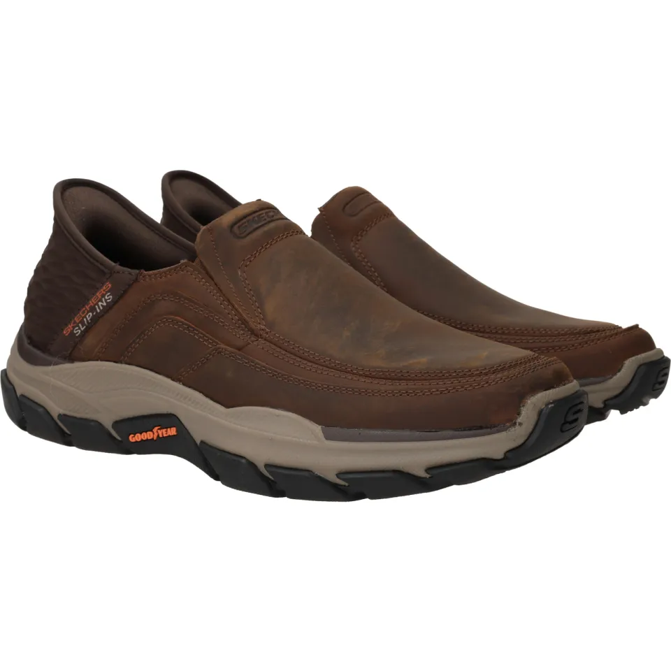 Skechers Slip-ins Respected Elgin instappers bruin, foto 4
