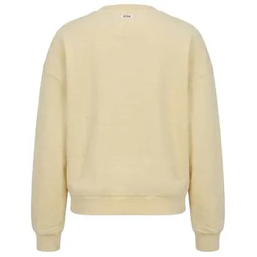 Retour Jeans oversized sweater met print en tekst - beige Printopdruk, foto 2