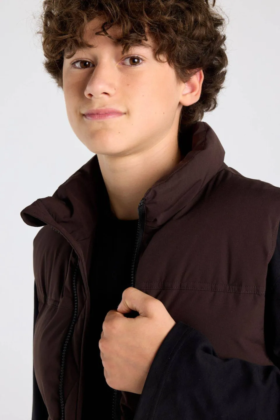 America Today bodywarmer bruin, foto 5