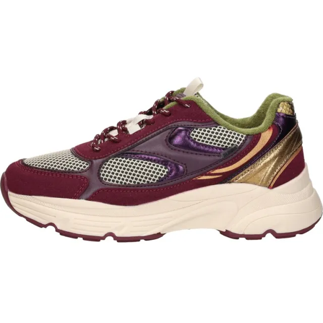 Sub55 sneakers laag bordeaux, foto 2