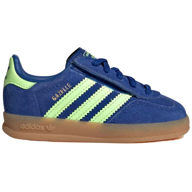 Adidas Gazelle Indoor sneakers kobaltblauw Kobaltblauw/limegroen