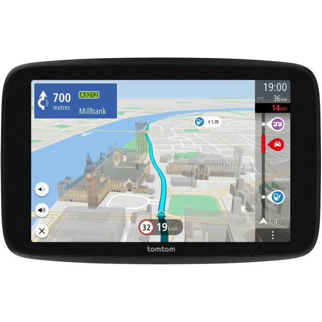 TomTom GO Camper Max Wereld Autonavigatie Zwart