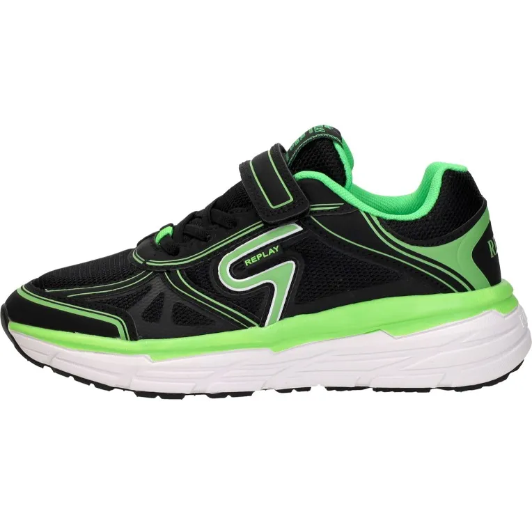 Replay Christal Jr 11 sneakers zwart, foto 2
