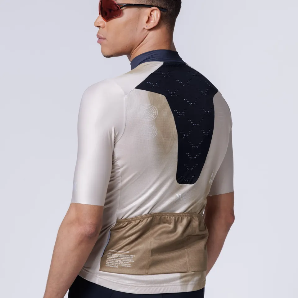 X-Bionic fietsshirt met korte mouwen Corefusion Ride beige, foto 4