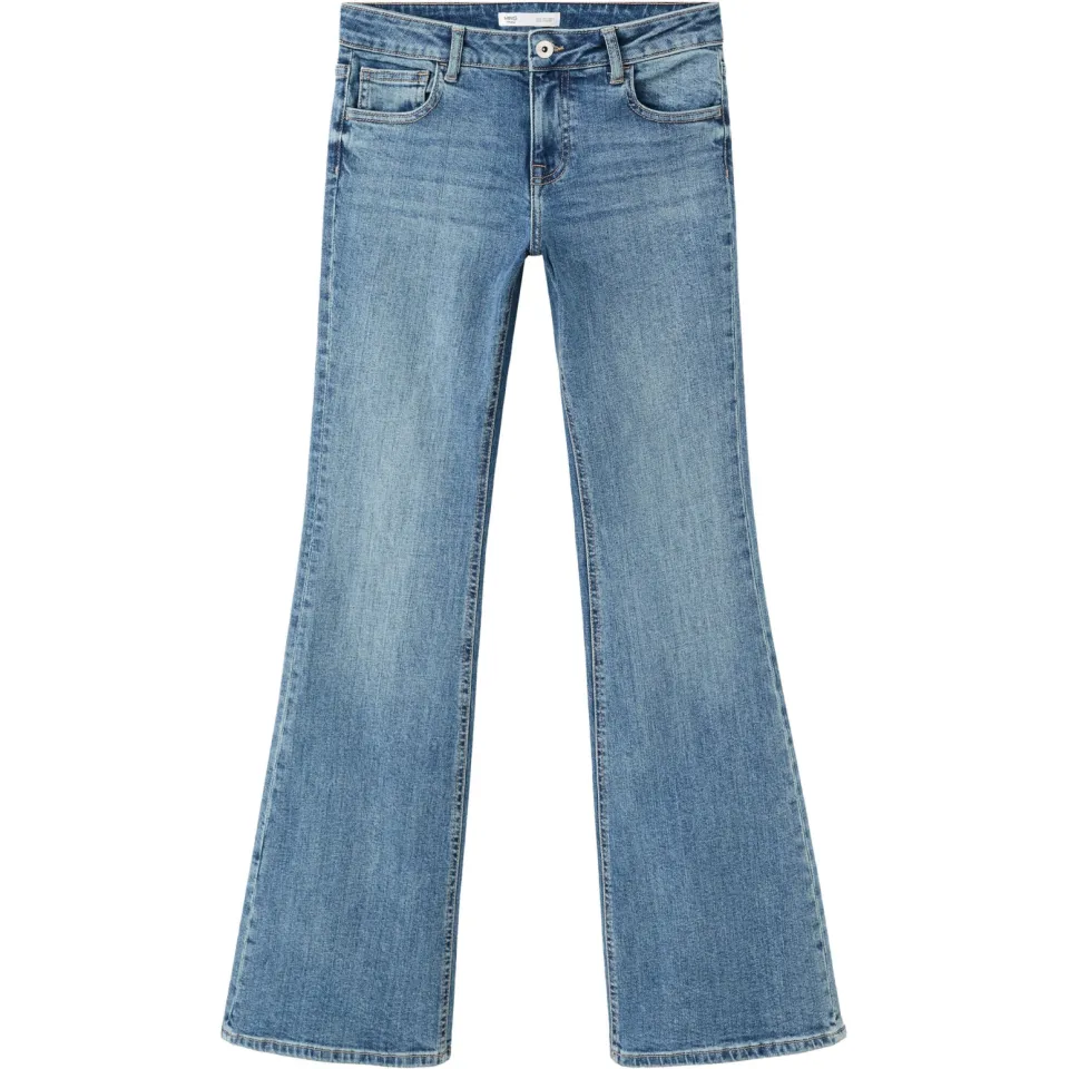 Mango TEEN flared jeans - mediumblauw, foto 2