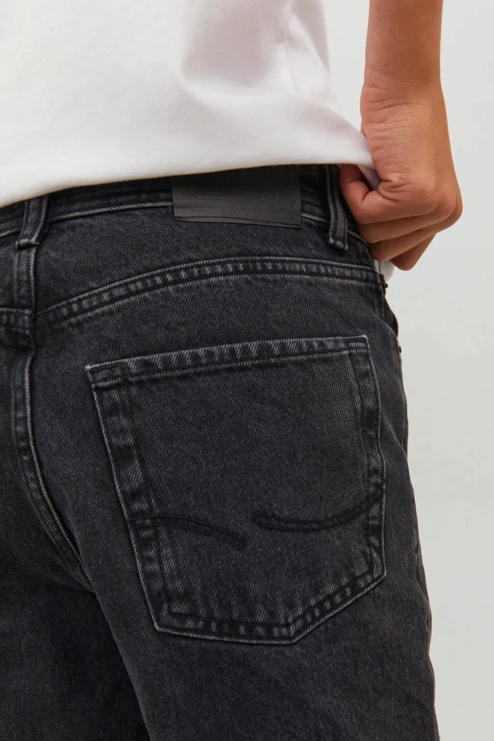 Jack & Jones JUNIOR relaxed fit loose fit jeans - black denim (set van 3), foto 5