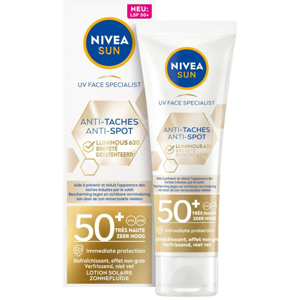 Nivea Sun Face Anti-Spot zonnefluide SPF 50+, foto 2