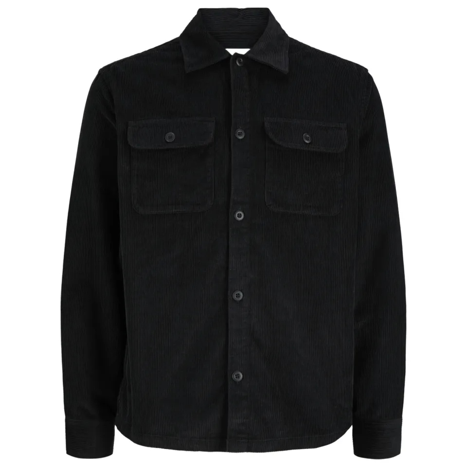 Jack & Jones JUNIOR corduroy overhemd - zwart, foto 3