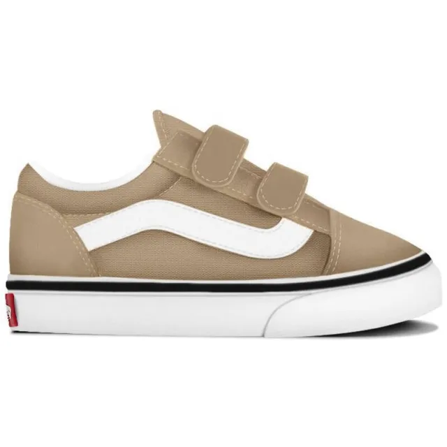 Vans Old Skool V sneakers beige Zand/wit