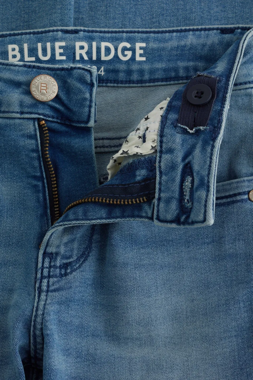 WE Fashion Blue Ridge flared jeans mid blue, foto 4