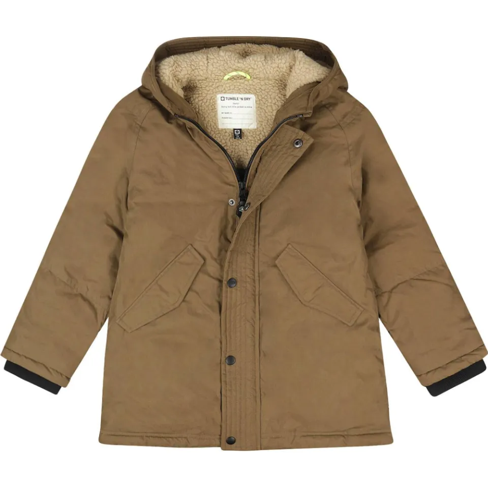 Tumble 'n Dry katoenen winterjas lichtkaki, foto 2