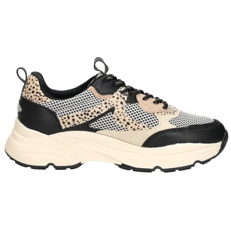Sub55 lage sneakers zwart