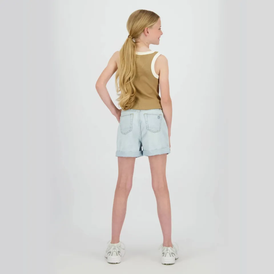 Raizzed Tracie mouwloze top bruin, foto 5