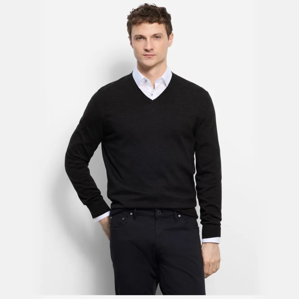Olymp Trui Olymp Trui Merino Antraciet grafiet