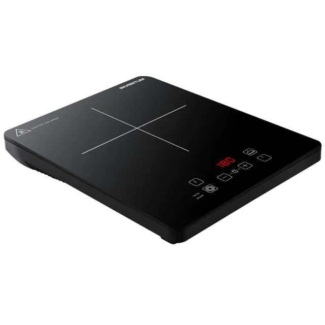 Inventum Inductiekookplaat - 1 kookzone - Zwart