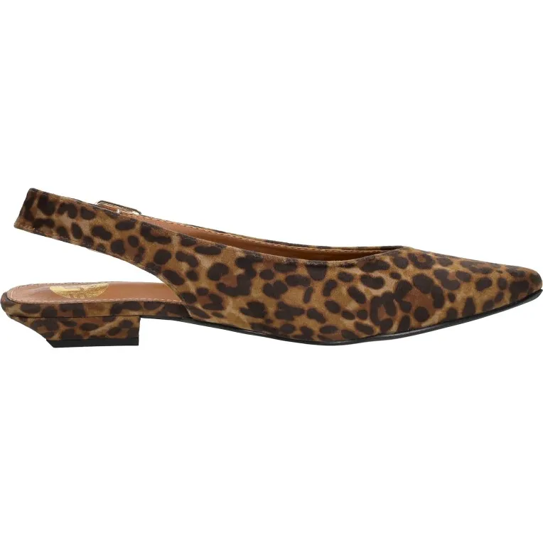 Sub55 Slingbacks ballerina luipaardprint cognac, foto 4
