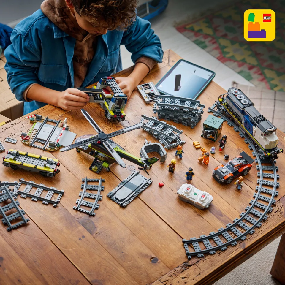 Lego City Overval op Politietrein Trein Speelgoed 60508, foto 4