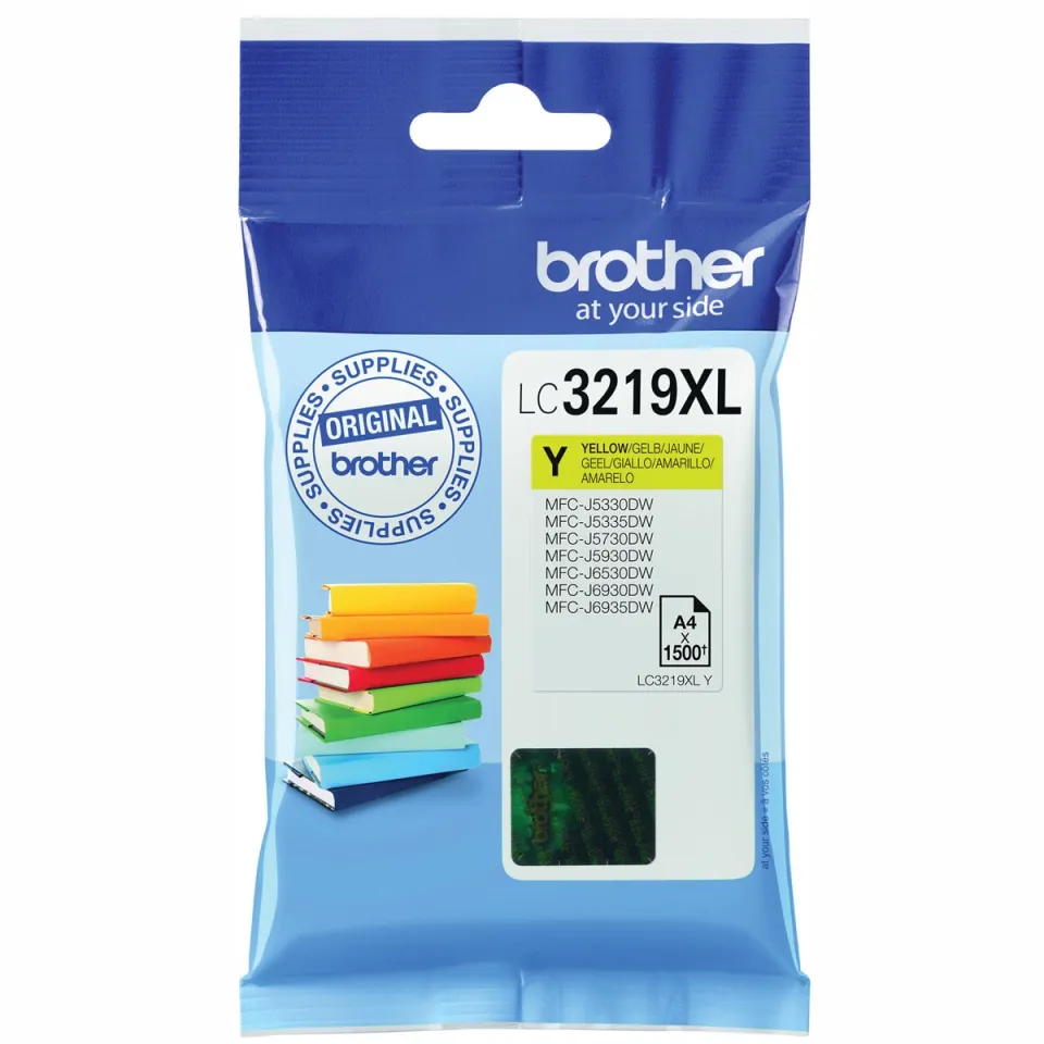 Brother LC-3219XLY inktcartridge geel