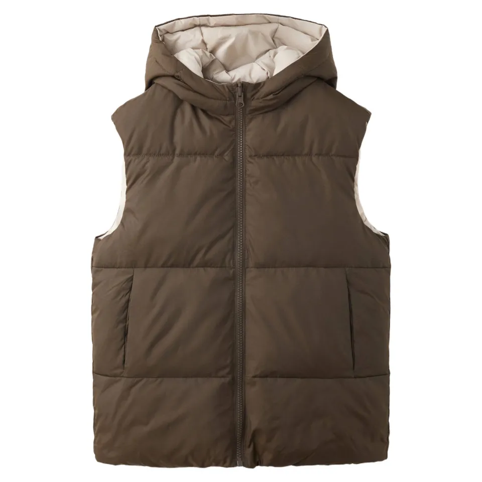 Mango Kids bodywarmer bruin, foto 3