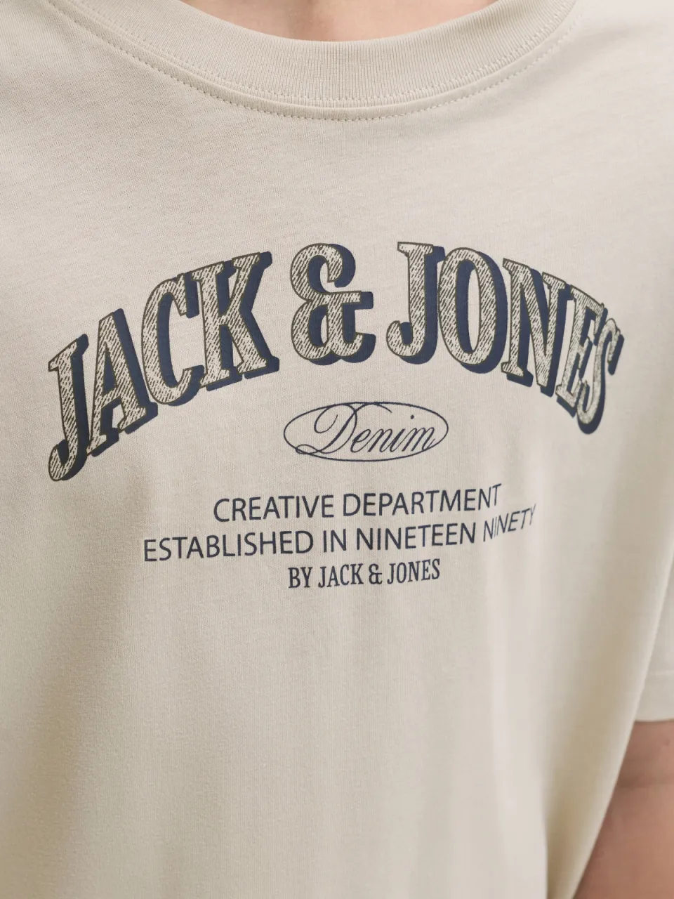 Jack & Jones T-shirt met logo beige, foto 7