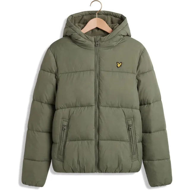 Lyle & Scott winterjas olijfgroen