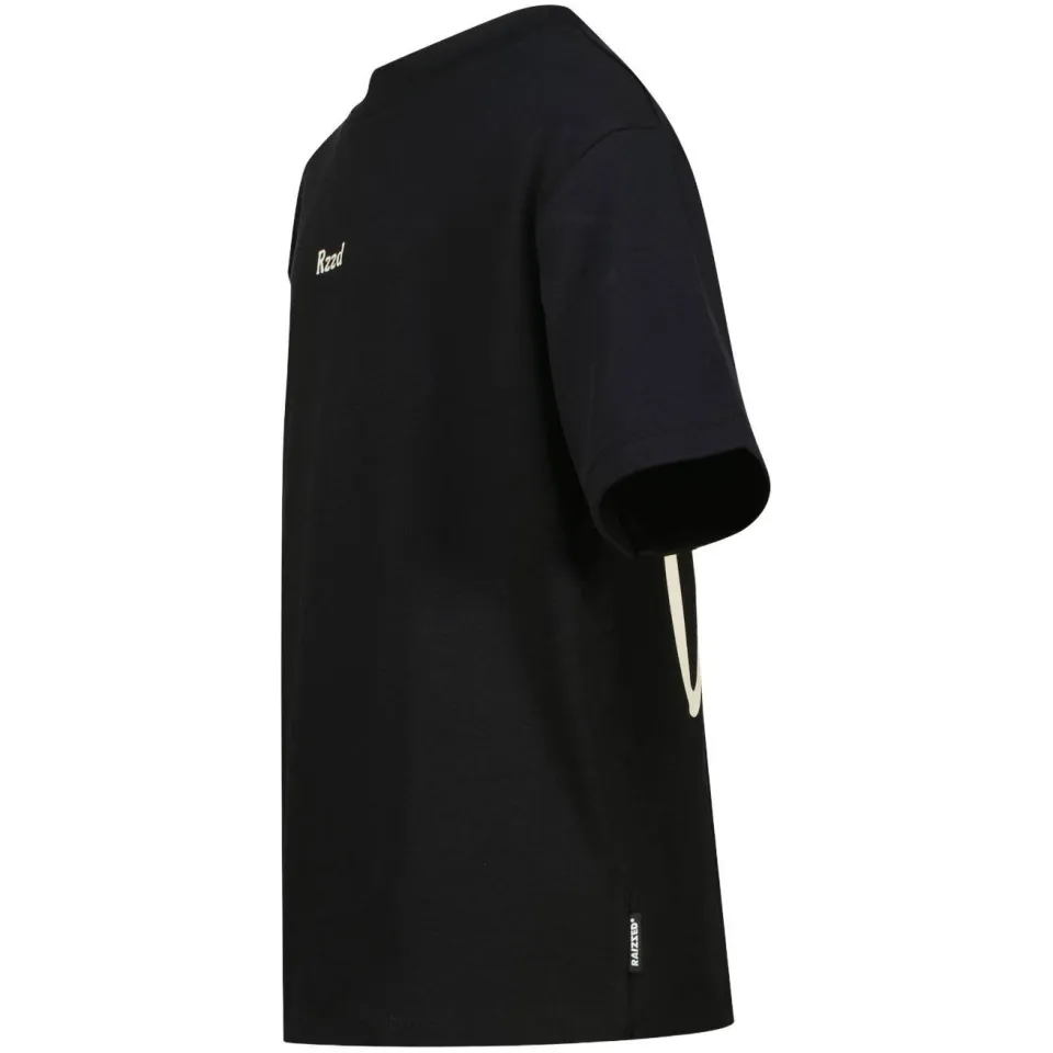 Raizzed boxy T-shirt met backprint zwart, foto 3
