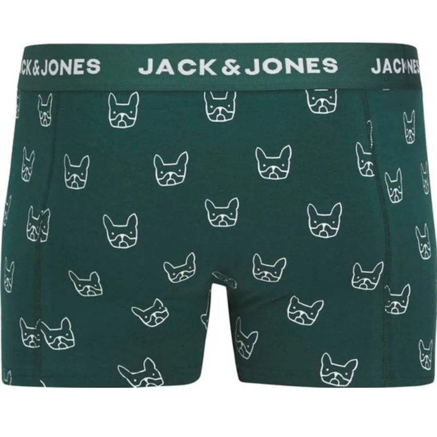 Jack & Jones boxershorts met print (set van 3) groen/zwart/donkerblauw, foto 4