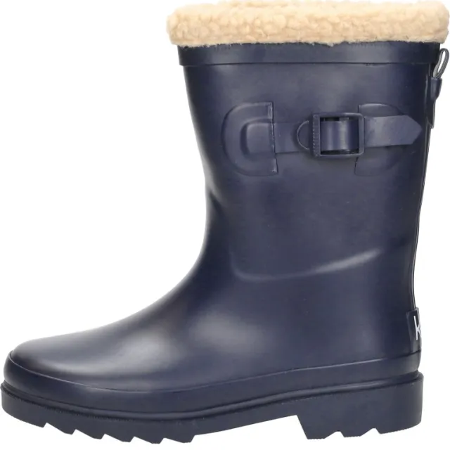 Keq Rainboots Fur regenlaarzen blauw, foto 2