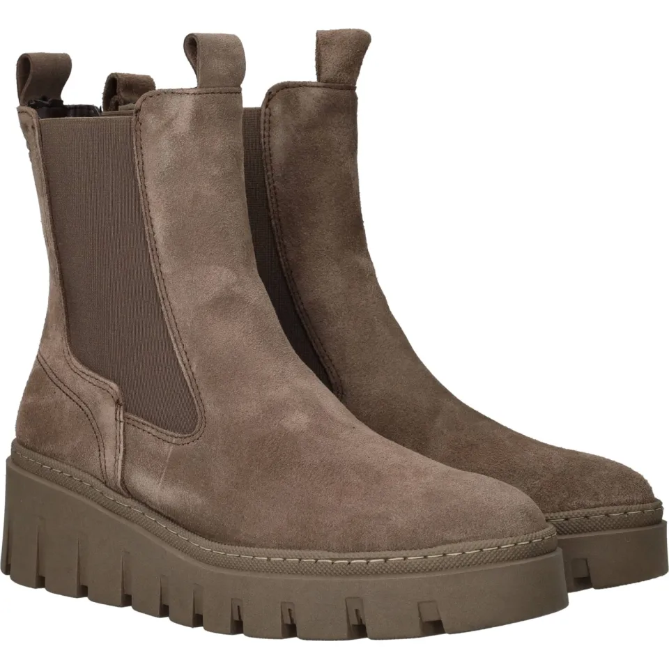 Tamaris enkellaarsjes taupe, foto 4