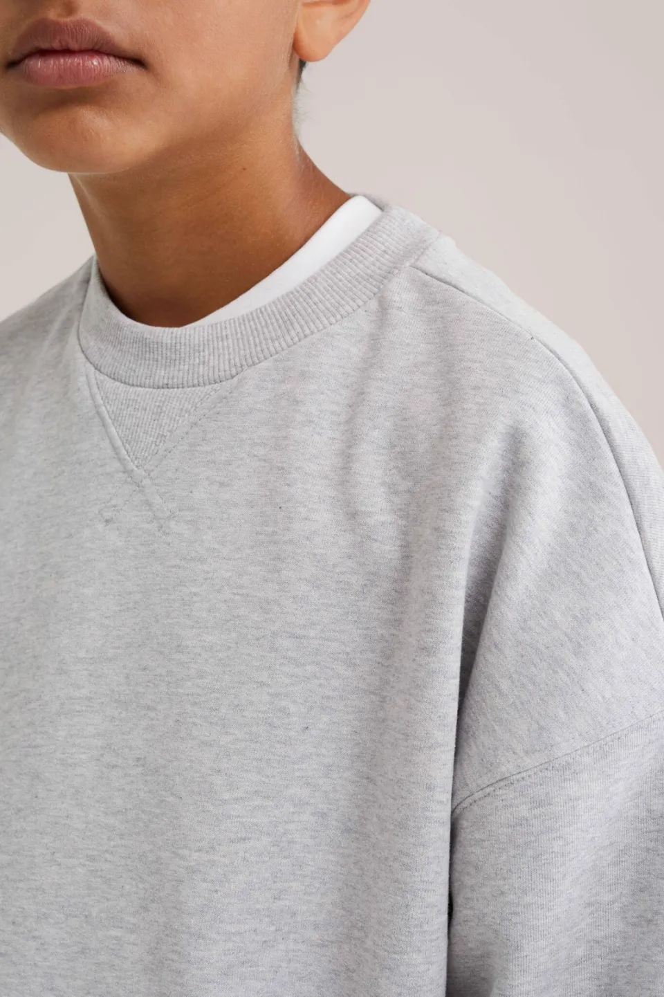 WE Fashion sweater met backprint - grijs, foto 8