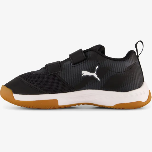 Puma Varion 3 V Jr kinder zaalschoenen zwart, foto 2