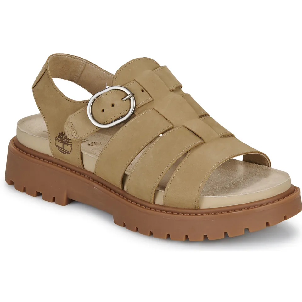Timberland Clairemont Way fisherman sandaal beige, foto 2