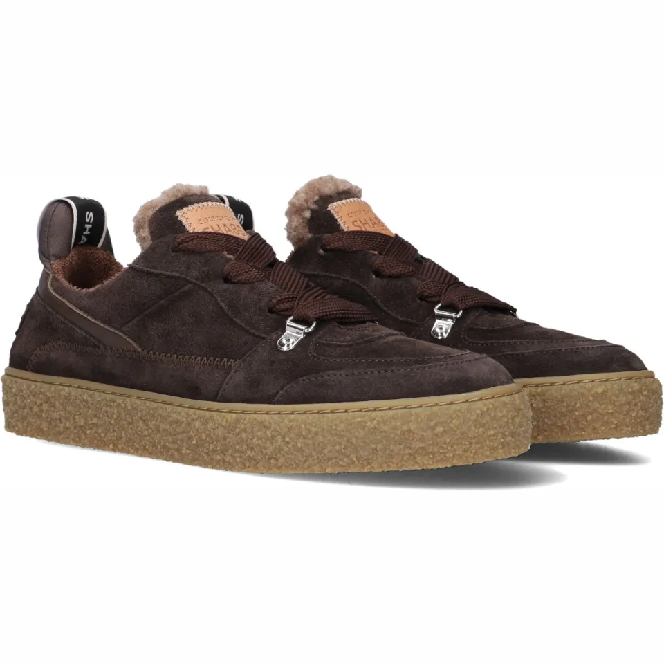 Shabbies Amsterdam Sneakers Chewy Unna Bruin, foto 3