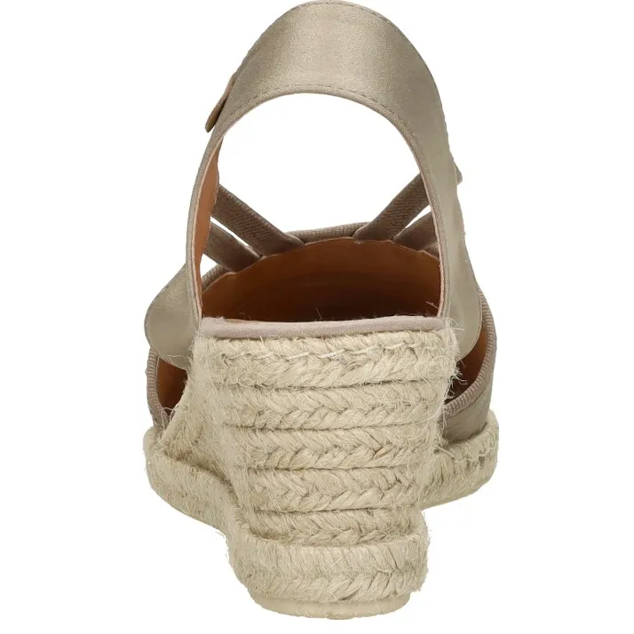 Verbenas Maika espadrille sandalen taupe, foto 4