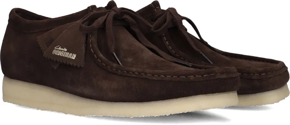 Clarks Wallabee loafers bruin, foto 2