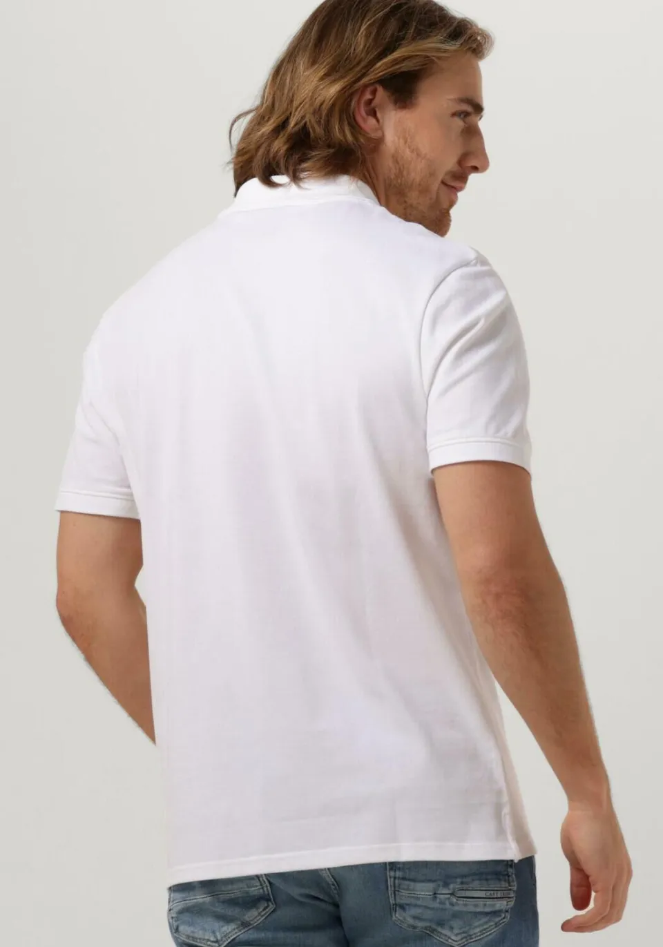 Lyle & Scott Heren Polo's & T-shirts Plain Polo Shirt - Wit, foto 3